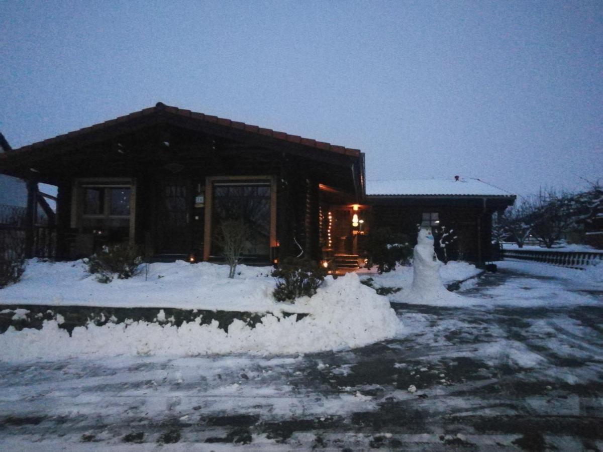 Ferienwohnung Blockhaus Juka Vinningen エクステリア 写真