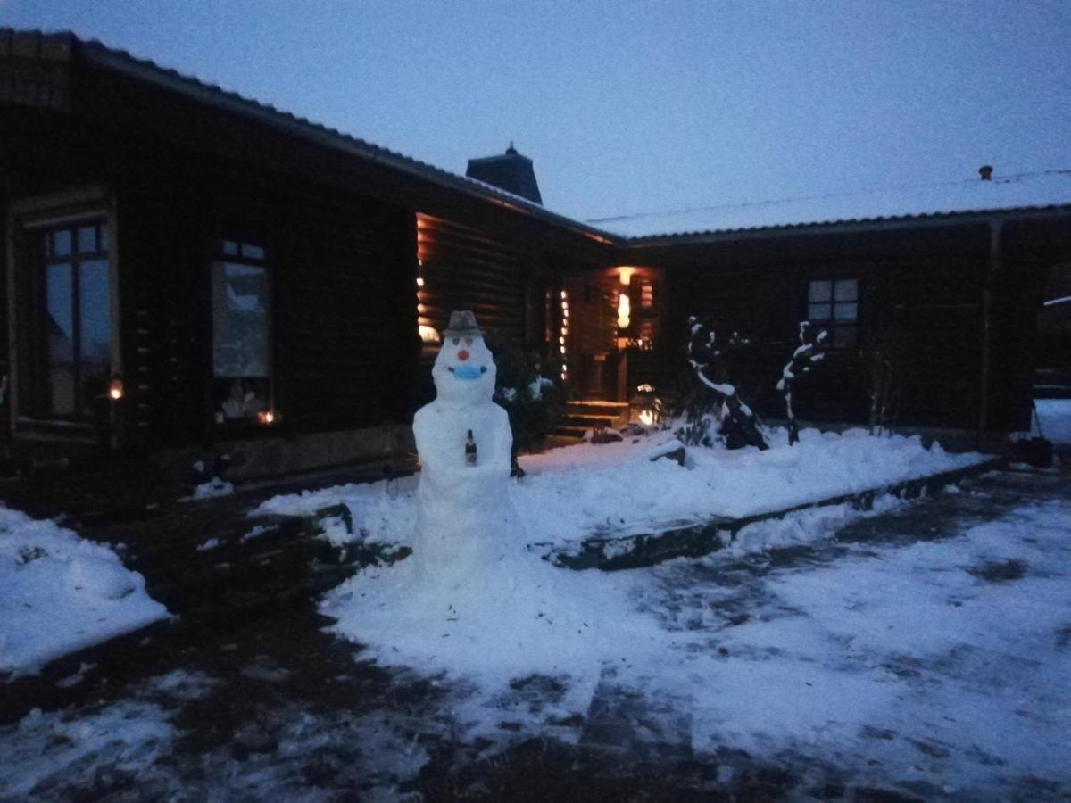 Ferienwohnung Blockhaus Juka Vinningen エクステリア 写真