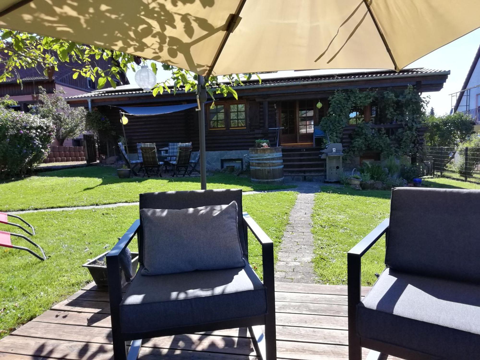 Ferienwohnung Blockhaus Juka Vinningen エクステリア 写真